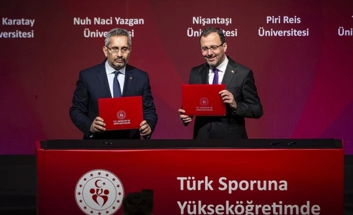 Gençlik ve Spor Bakanlığı 24 vakıf üniversitesiyle daha protokol imzaladı