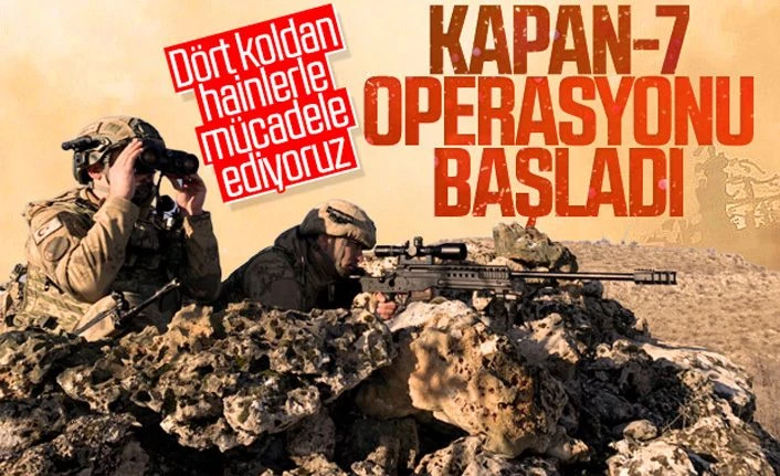 İçişleri Bakanlığı: Siirt-Şırnak arasında 'Kapan-7 Karadağ Operasyonu' başlatıldı