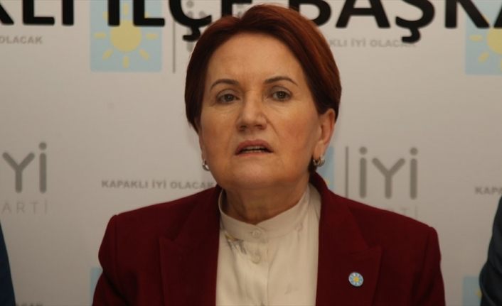 İYİ Parti Genel Başkanı Akşener 