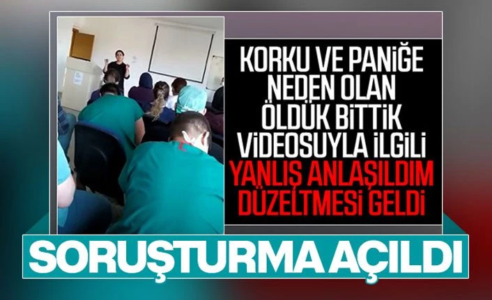 Korona vakalarının arttığını söyleyen doktora soruşturma