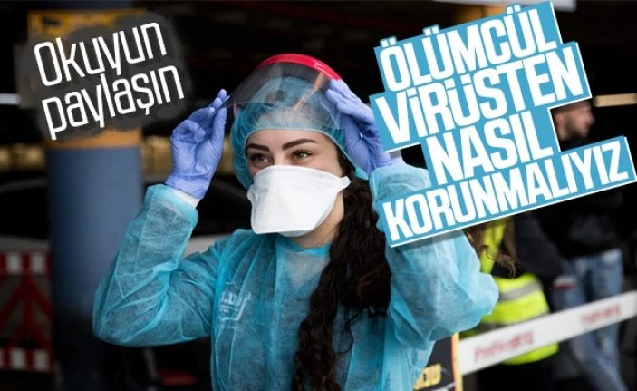 Koronavirüsten korunma yolları