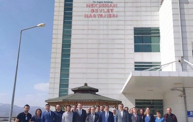 Müdür Bentli hastaneleri denetledi