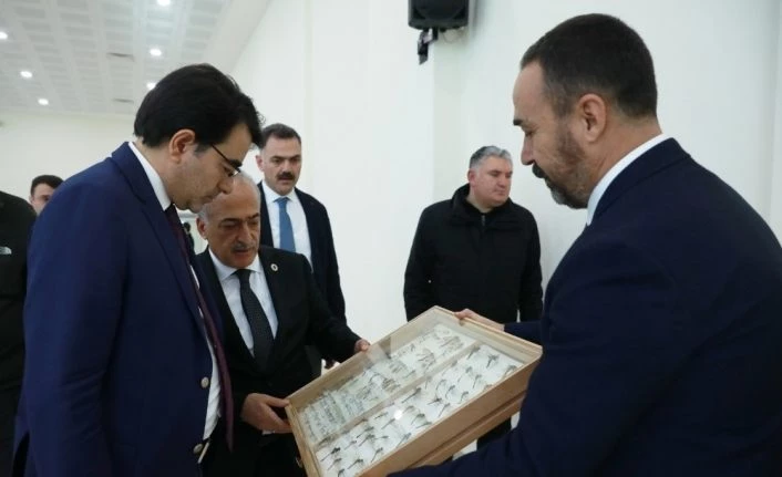 Rektör Çomaklı, İnsan Kaynakları Ofisi Başkanı Salim Atay’ı ağırladı
