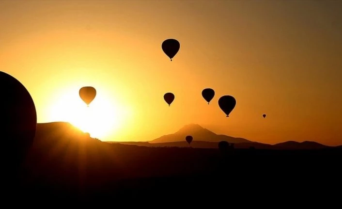 Son 5 yılda 2 milyonu aşkın turist Kapadokya