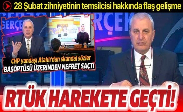 Son dakika: RTÜK'ten Can Ataklı açıklaması: İnceleme başlatıldı.