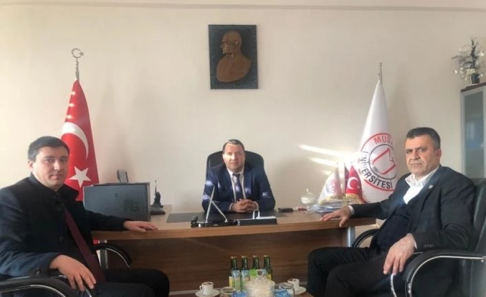 Tarım ve Orman Müdürü Tuncel ve Başkan Kılıç’tan üniversiteye iade-i ziyaret