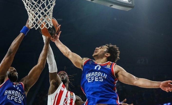 THY Avrupa Liginde bu yıl ilk kez kaybeden Anadolu Efes, Olympiakos