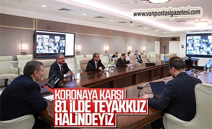 Türkiye'de koronaya karşı mücadele kararlılığı