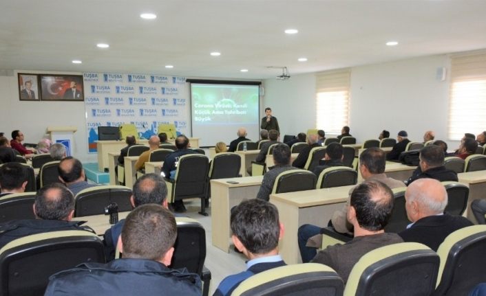 Tuşba Belediyesinde personeline ‘korona virüs’ eğitimi