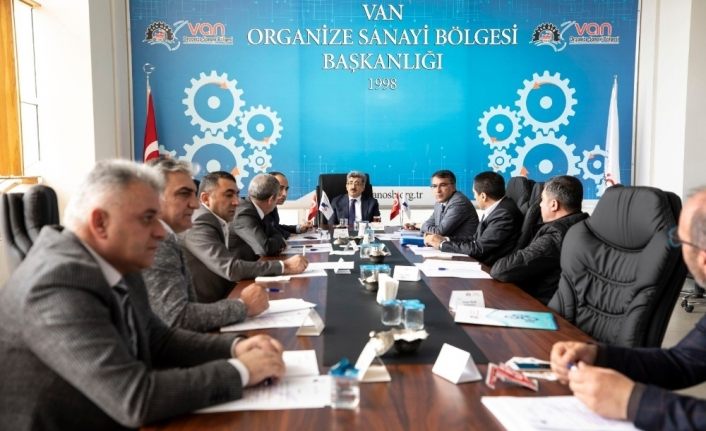 Van OSB Müteşebbis Heyeti Toplantısı yapıldı