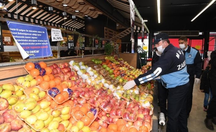 Zabıta ekipleri market denetimlerini sıklaştırdı