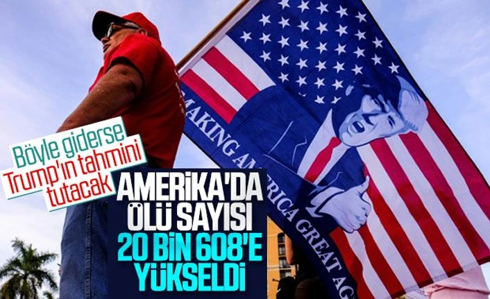 ABD'de Kovid-19 salgınında ölenlerin sayısı 20 bini geçti