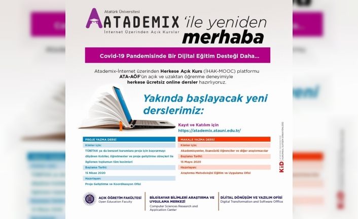 Atademix ile proje yazma kursuna yeniden merhaba