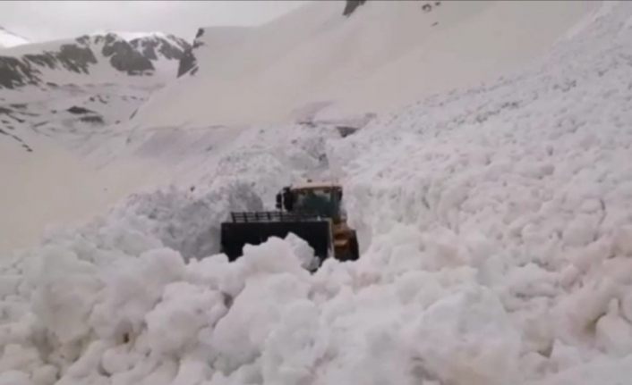 Çığ düşen Van Bahçesaray yolu yeniden ulaşıma açıldı