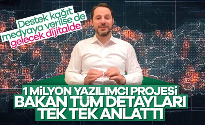 Bakan Albayrak: 1 milyon yazılımcı projemiz tamamlandı