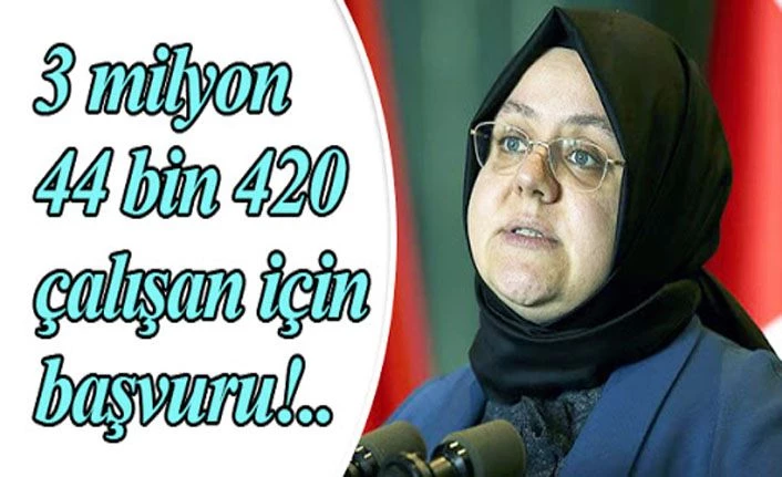 Bakan Zehra Zümrüt Selçuk: 268 bin 717 firma Kısa Çalışma Ödeneği'ne başvurdu