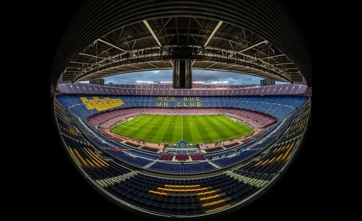 Barcelona koronavirüsle mücadele için tarihinde ilk kez Nou Camp