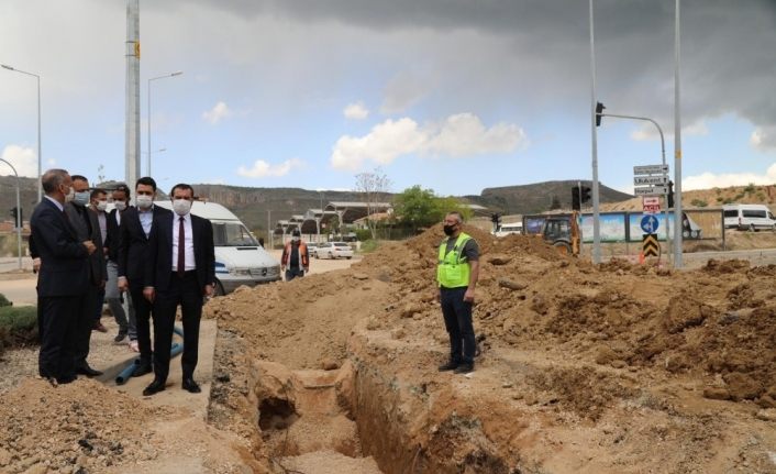 Başkan Şerifoğulları,"Güzel ve kaliteli içme suyunu halkımıza ulaştırmış olacağız"