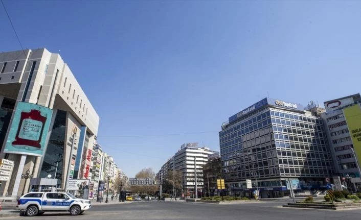 Başkentte sokağa çıkma yasağı sona erdi koronavirüs tedbirleri sürüyor