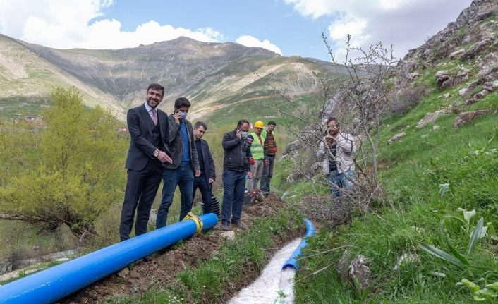 Bitlis Belediyesinden ‘tarımsal sulama kanalı’ projesi