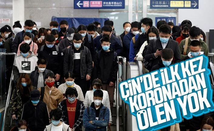 Çin'de bugün ilk defa koronavirüs ölümü yaşanmadı
