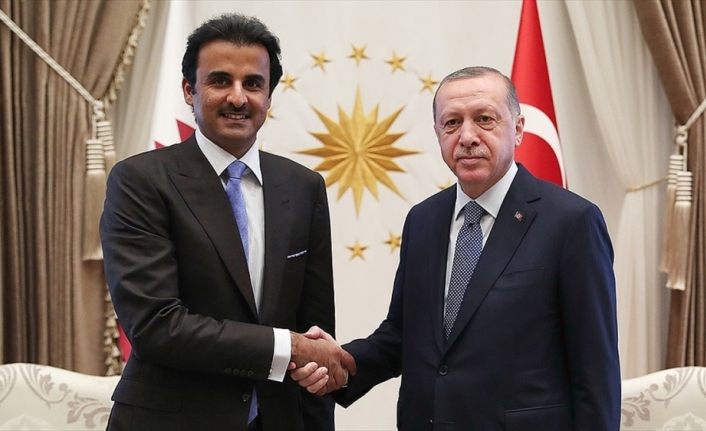 Cumhurbaşkanı Erdoğan ile Katar Emiri Al Sani telefonda görüştü