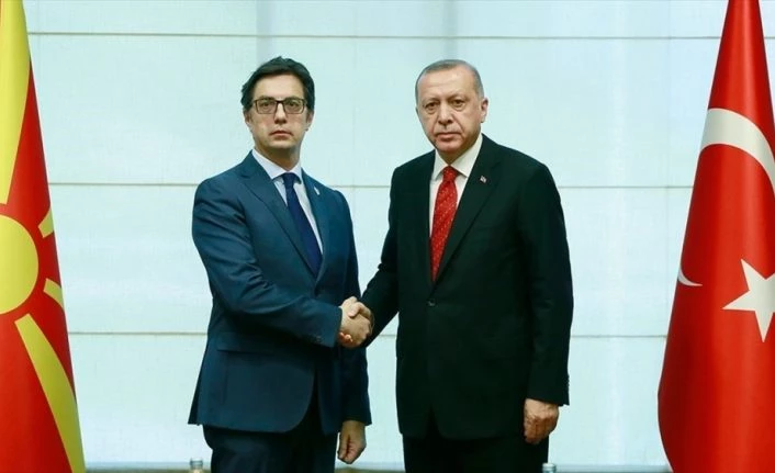 Cumhurbaşkanı Erdoğan ile Kuzey Makedonya Cumhurbaşkanı Pendarovski telefonda görüştü