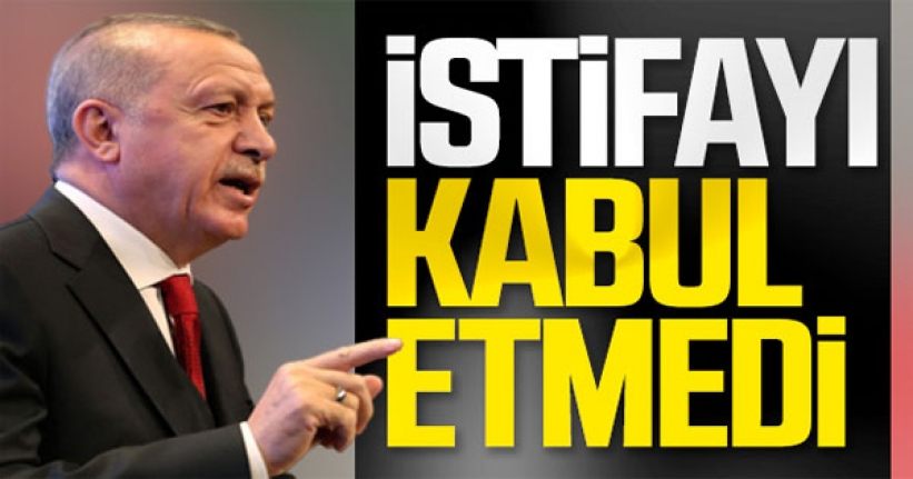 Cumhurbaşkanı Erdoğan, Soylu'nun istifasını kabul etmedi