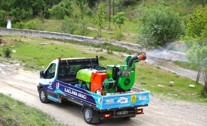 Elazığ’da 10 yeni araçla dezenfekte ve ilaçlama çalışması