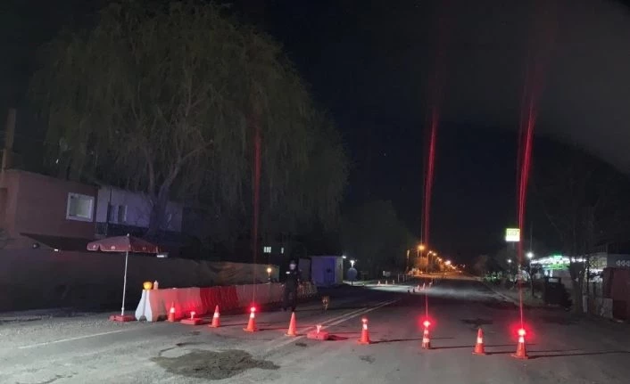 Elazığ’da Korona virüs tedbiri, bir ilçeye giriş çıkışlar kısıtlandı