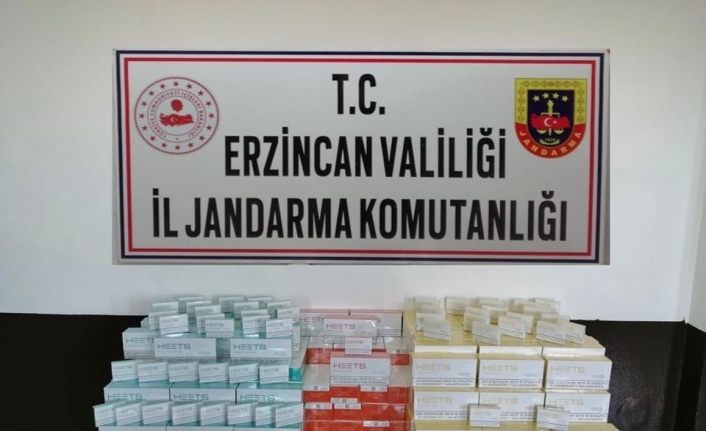 Erzincan’da 2500 paket kaçak elektronik sigara kartuşu ele geçirildi