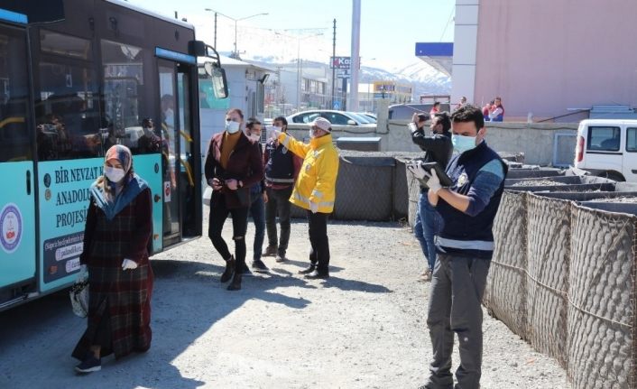 Erzurum’da polis denetimleri sürüyor