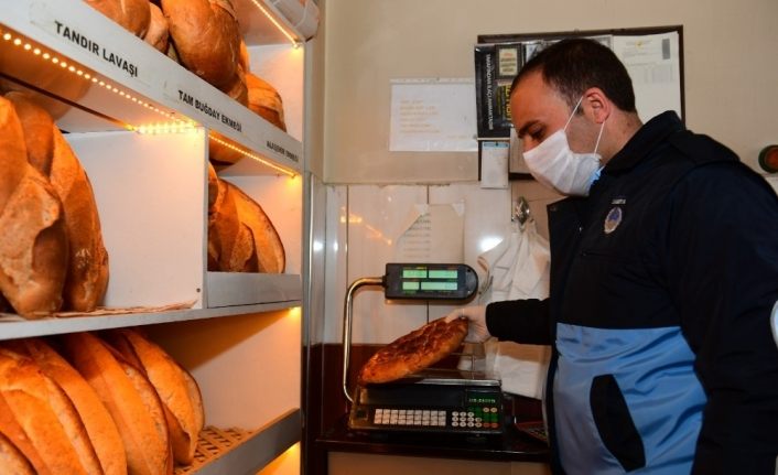 Erzurum’da zabıta fırınları denetledi