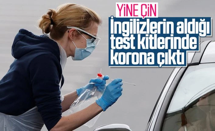 İngiltere'nin Çin'den aldığı test kitleri virüslü çıktı