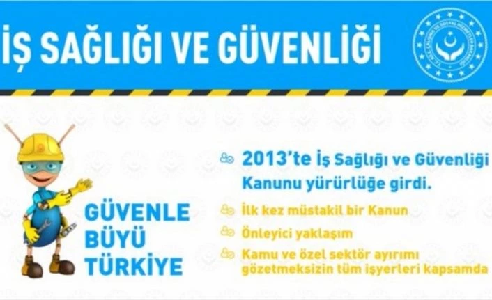 İş sağlığı ve güvenliği hizmeti alan iş yeri sayısı 7 yılda 9 kat arttı