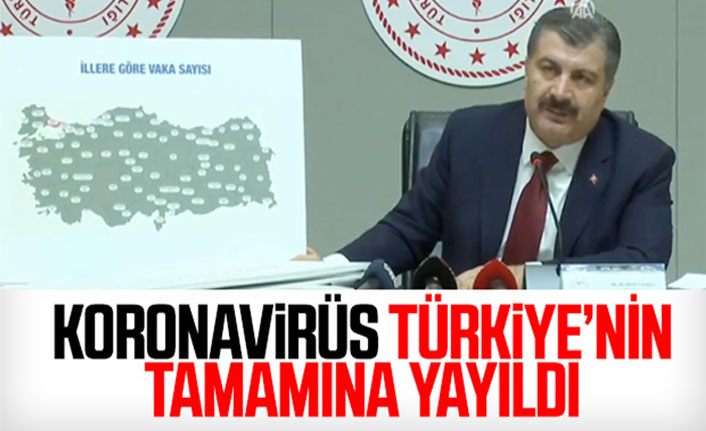 Koronavirüs Türkiye'nin tamamına yayıldı CANLI İZLE