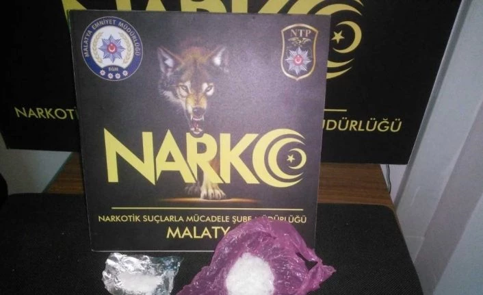 Malatya’da uyuşturucudan 1 tutuklama