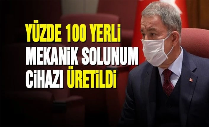 Milli Savunma Bakanlığı yüzde 100 yerli mekanik solunum cihazı üretti