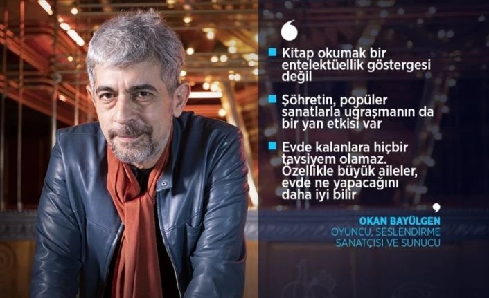 Okan Bayülgen: Kitap okumak bazı kişilerde bir alışkanlıktır, çaresizliktir