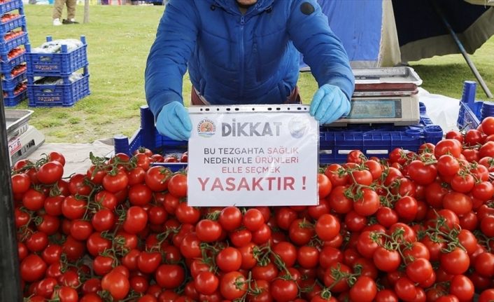 Pazarcılardan vatandaşa 