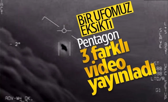 Pentagon, UFO görüntülerini yayınladı
