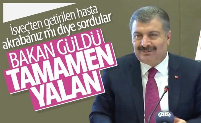 Sağlık Bakanı Koca'dan Emrullah Gülüşken açıklaması