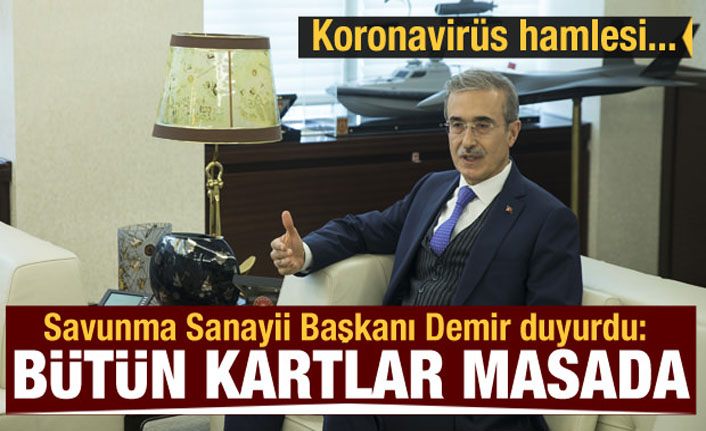 Savunma Sanayii Başkanı Demir'den sağlıkta yerli ve milli teknolojik ürünler müjdesi