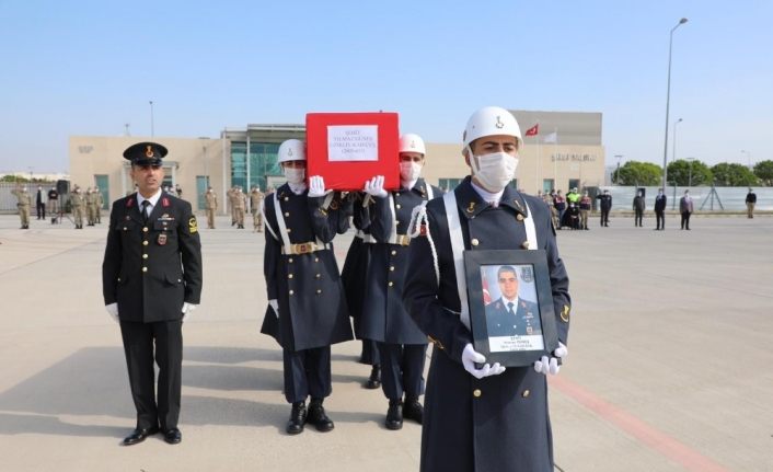 Şehit Güneş’in naaşı Elazığ’dan Ankara’ya uğurlandı