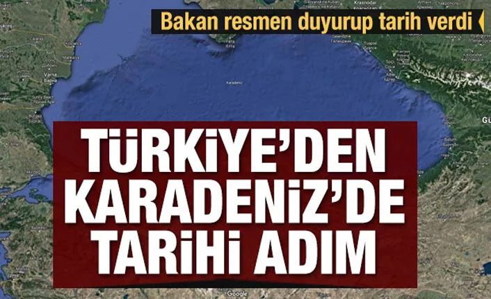 Son dakika... Türkiye'den Karadeniz'de tarihi adım! Bakan Dönmez resmen duyurup tarih verdi...