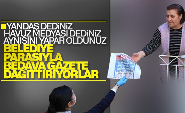 İşte yandaş medya.. Sözcü, gazetelerini CHP'li belediyelere sattı