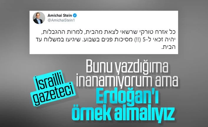 Türkiye'nin maske satış yasağı İsrail'in gündeminde