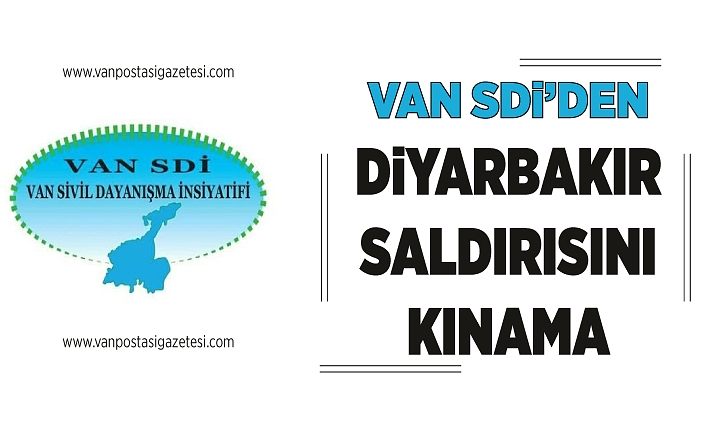 Van SDİ’den Diyarbakır saldırısını kınama