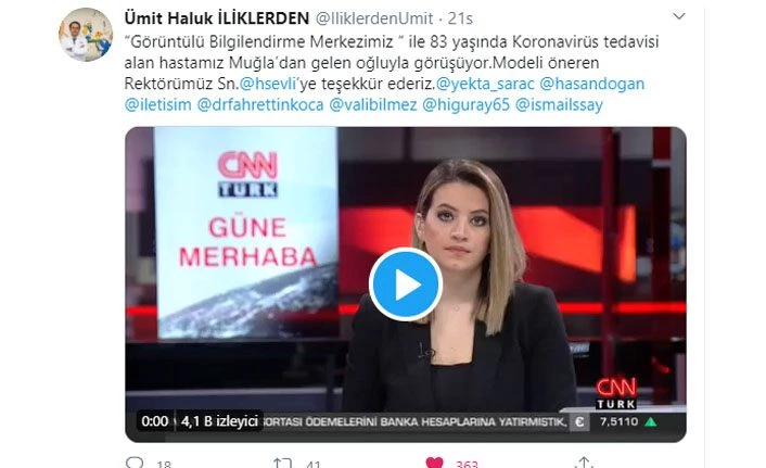 Van Yüzüncü Yıl Üniversitesi Dursun Odabaş Tıp Merkezi Türkiye'de bir ilki yaptı
