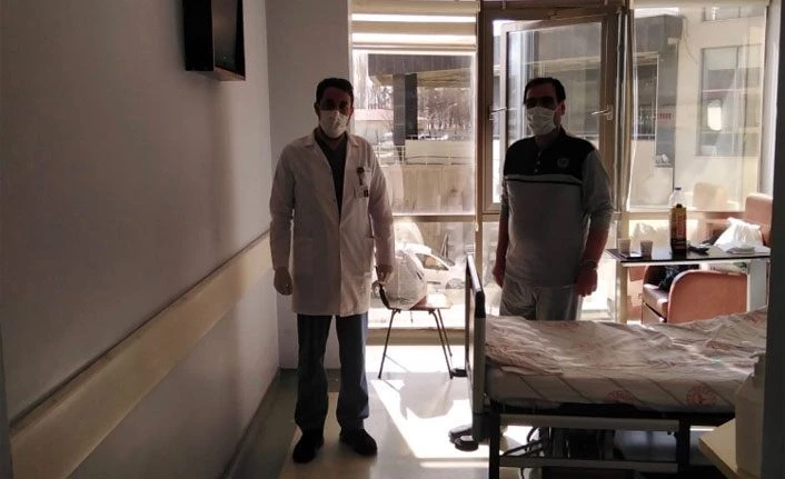 Van’da Bölge Hastanesi İpekyolu Ek Binasında coronayı yenen 1 kişi daha taburcu oldu!